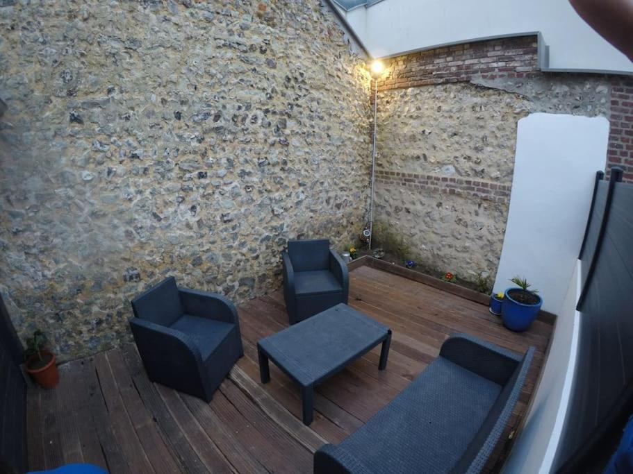 Gite Le Fisk A 2 Pas De La Mer Villa Fécamp Exterior foto